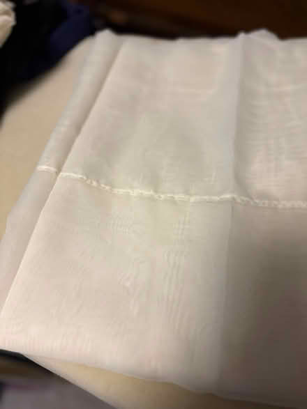 Photo of free Silky vintage white curtains (Fremont) #1