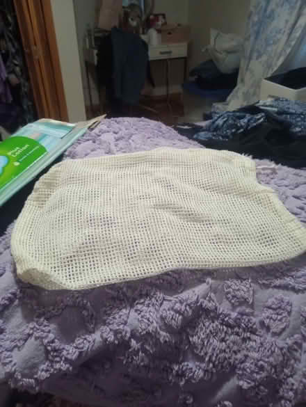 Photo of free Small cotton mesh bag w/ drawstring (Peekskill, NY) #1