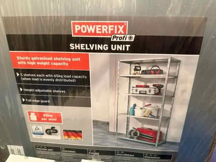 Photo of free Metal shelving unit (Rathfarnham) #1