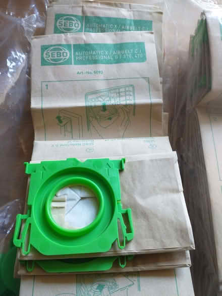Photo of free SEBO X - 15 vacuum cleaner bags (Aston on Clun SY7) #1