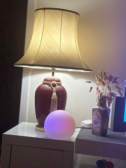 Photo of free 2 Large Lamps (Clydebank G81) #1