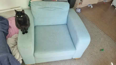Photo of free Small sofa and large chair (IP1 5LD) #3