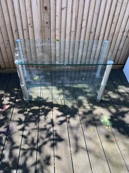 Photo of free Glass TV unit (South Norwood, SE25) #1