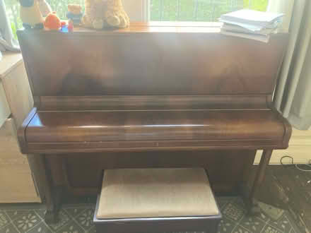 Photo of free Upright piano and stool (LS6 2AU) #1