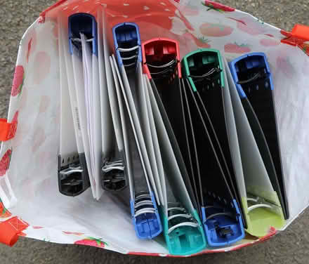 Photo of free Eleven Guildhall ergogrip A4 four-ring binders (Weybridge KT13) #2