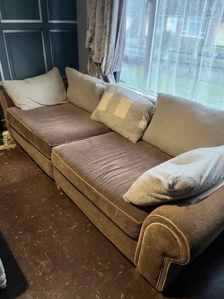 Photo of free Brown sofa (Greenstead CO4) #1