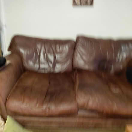 Photo of free Leather sofa cushions (Malvern Link WR14) #1