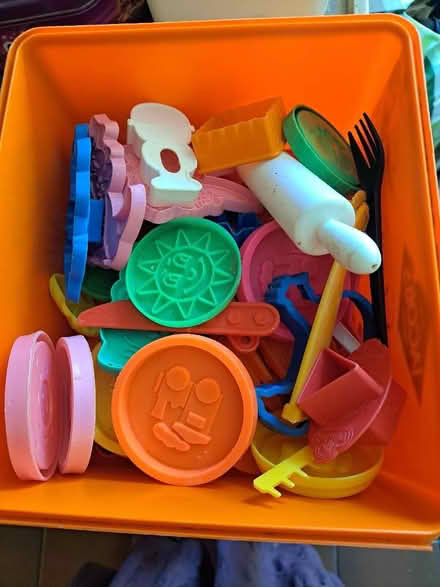 Photo of free Large box of play dough moulds and cutters (Yaxley PE7) #1