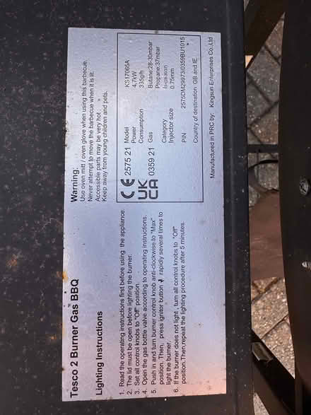 Photo of free Gas BBQ (Poulner, Ringwood) #2