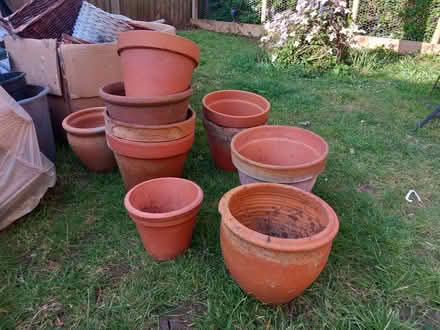 Photo of free Terracotta clay pots (Cashes Green GL5) #1