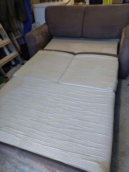 Photo of free John Lewis two seater bed sofa (Willingdon BN20) #4