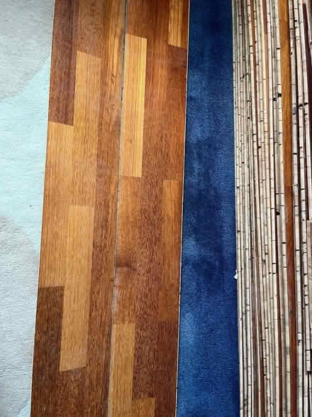 Photo of free Engineered wood flooring - 3 x 2.5m likely merbau (Queen's Park BN2) #2