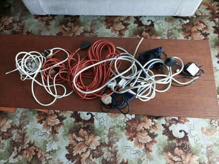 Photo of free Mains Cables and Plugs (Seaside BN23) #1