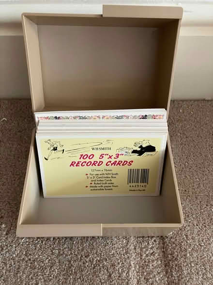 Photo of free Index card boxes (Portchester PO16) #3