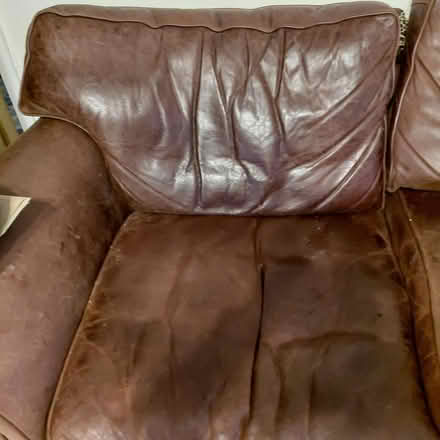 Photo of free Leather sofa cushions (Malvern Link WR14) #3