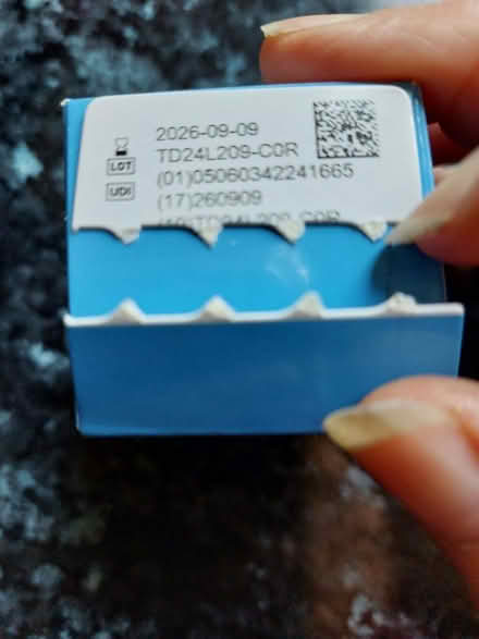 Photo of free GlucoRx Q test strips (Five Ashes, TN20) #2