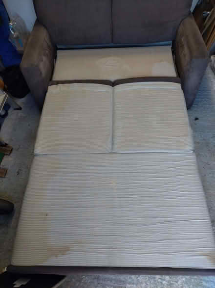 Photo of free John Lewis two seater bed sofa (Willingdon BN20) #2