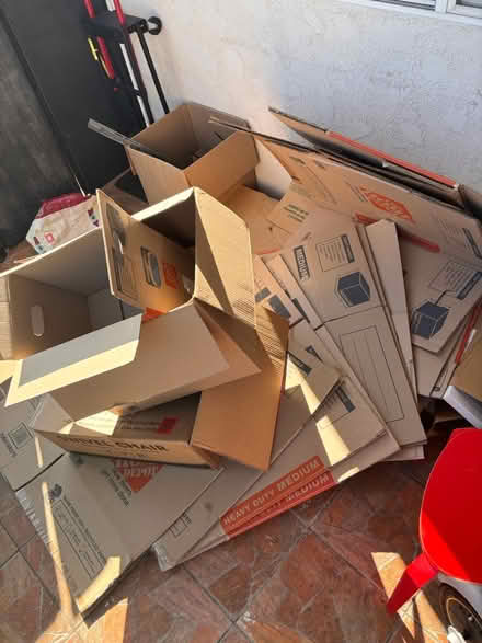 Photo of free Home Depot Moving Boxes (Highland Park) #1