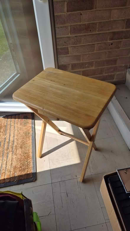 Photo of free Small fold up table (Winchester) #1