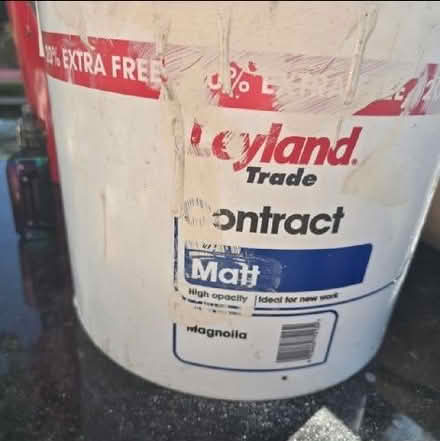 Photo of free Magnolia emulsion paint (Bellingham SE6) #1