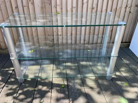 Photo of free Glass TV unit (South Norwood, SE25) #4
