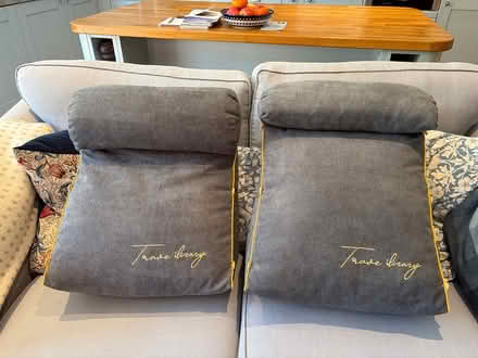 Photo of free 2 wedge cushions (Wokingham RG41) #1