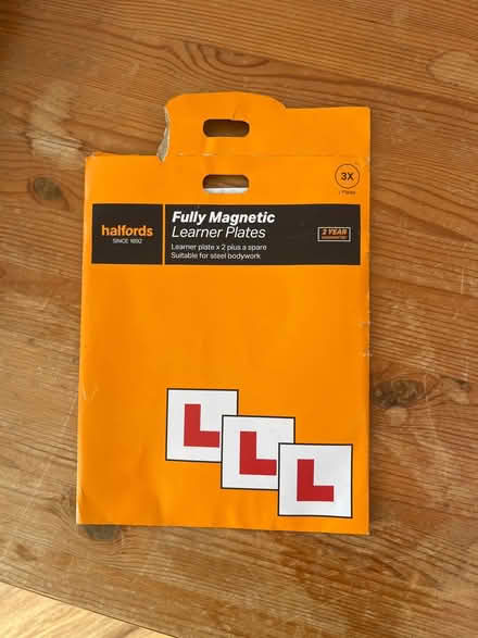 Photo of free 3 assorted magnetic L plates (Winkfield SL4) #1