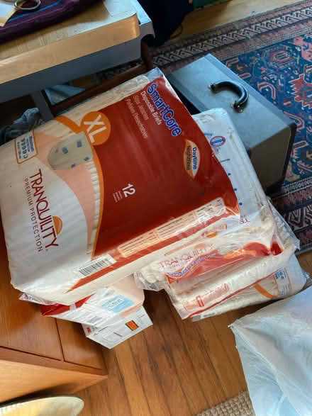 Photo of free Many unopened packs of XL briefs (Ashby & Sacramento) #2