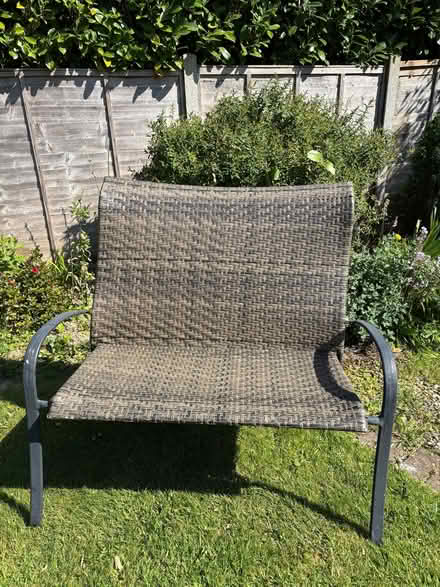 Photo of free 2 seater garden chair (Keymer BN6) #1