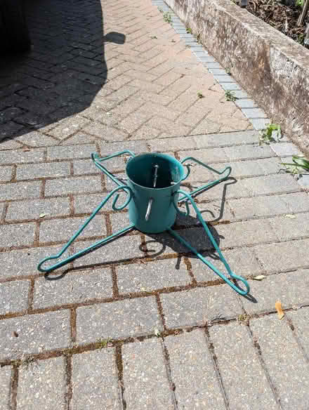 Photo of free Christmas tree stand (The Cedars Estate WD3) #1