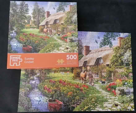 Photo of free 500 piece jigsaw puzzle (Presteigne LD8) #1
