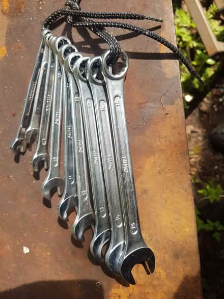 Photo of free metric combination spanners 8-15mm (Bear Flat BA2) #1
