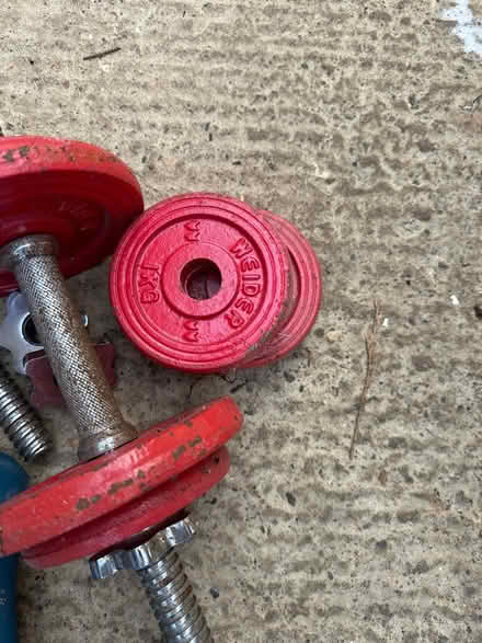 Photo of free Selection of weights (Burpham, Guildford) #4