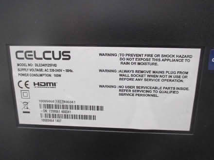 Photo of free television 42 inch controller (southsea PO4 0PB) #3