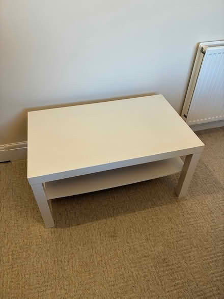 Photo of free IKEA coffee table white (PO3 Baffins) #1