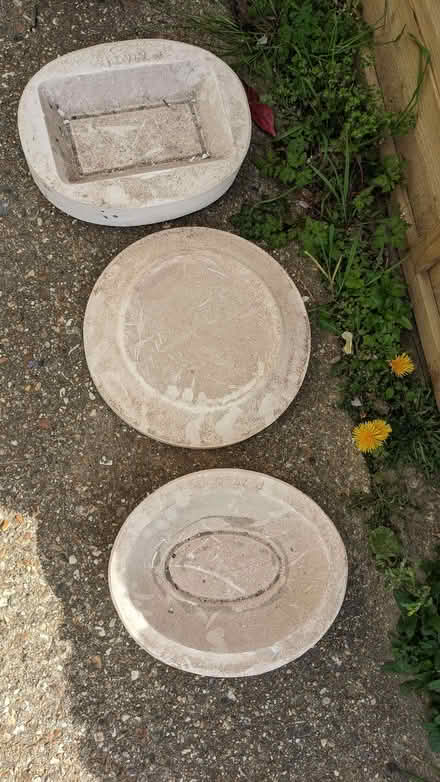Photo of free 3 X plaster pottery mold/forms (Chichester PO19) #1