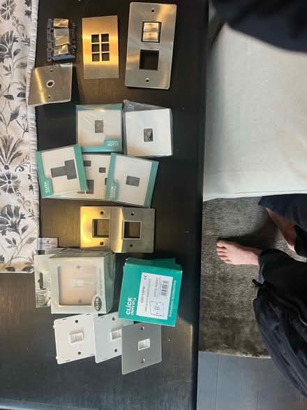Photo of free Assortment of socket and switch covers (Lavender Hill SW11) #1