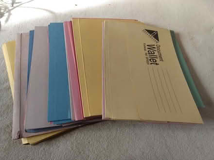 Photo of free Cardboard document wallets (Kidlington OX5) #1
