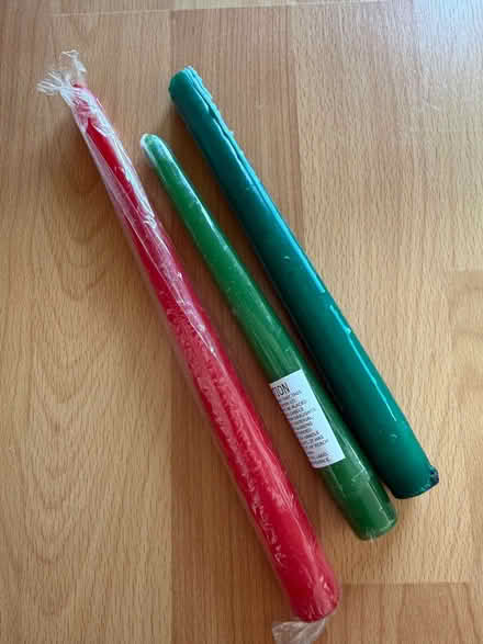 Photo of free 3 tall candles (Port of Rosyth KY11) #1