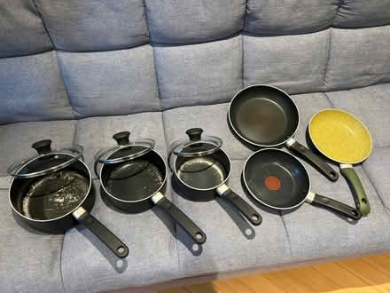 Photo of free Tefal pans and saucepans/pots (KT70) #1