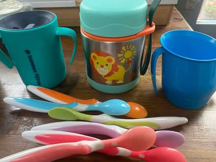 Photo of free Baby spoons, cups, flask (Dublin 14) #1