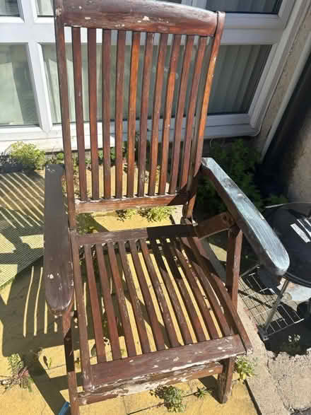 Photo of free Wooden garden chairs (Bexleyheath DA7) #1