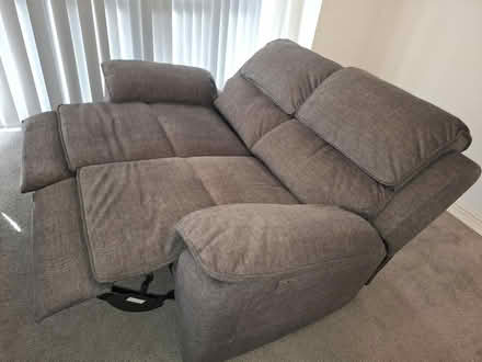 Photo of free 2 Electric seater recliner collect ASAP has fire labels (Bedford Centre MK40) #1