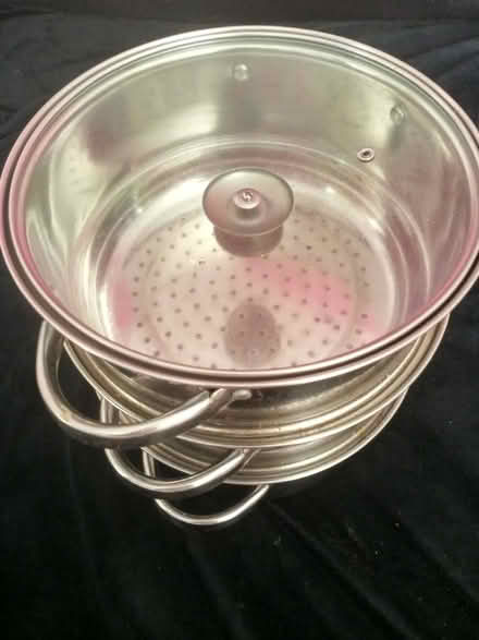Photo of free Large stainless steel steamer set (Orpington) #1