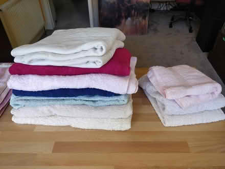 Photo of free Used towels: hand, bath, beach (Broomhill, G11) #2