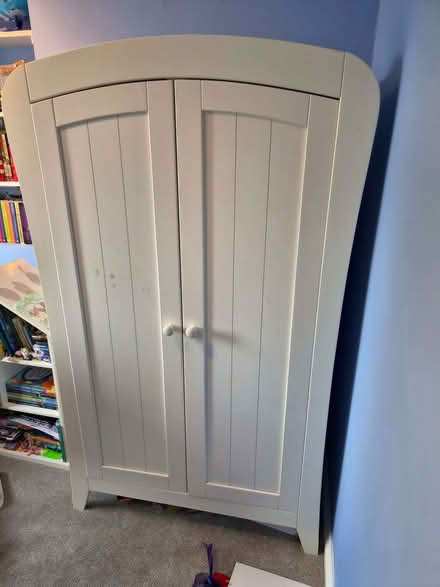 Photo of free White Wooden Wardrobe (TN24) #1