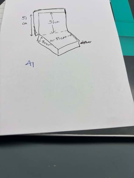 Photo of free Three cushions to fit a three seater swing (Comberton DY10) #3