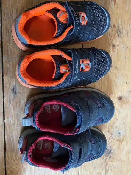 Photo of free 2 pairs of 8.5f toddler clarks (Crookes S10) #1