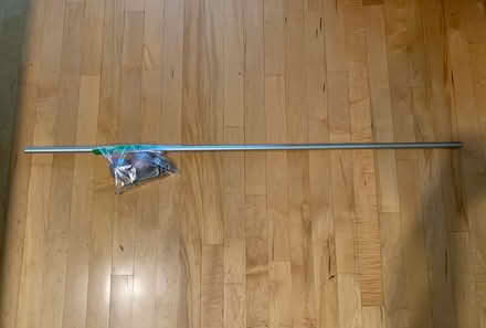 Photo of free Curtain Rod w/ Pink Sparkle Finials (Bolton, MA) #1