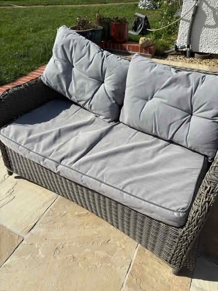 Photo of free Garden rattan furniture with cushions (Baldon Row OX44) #1